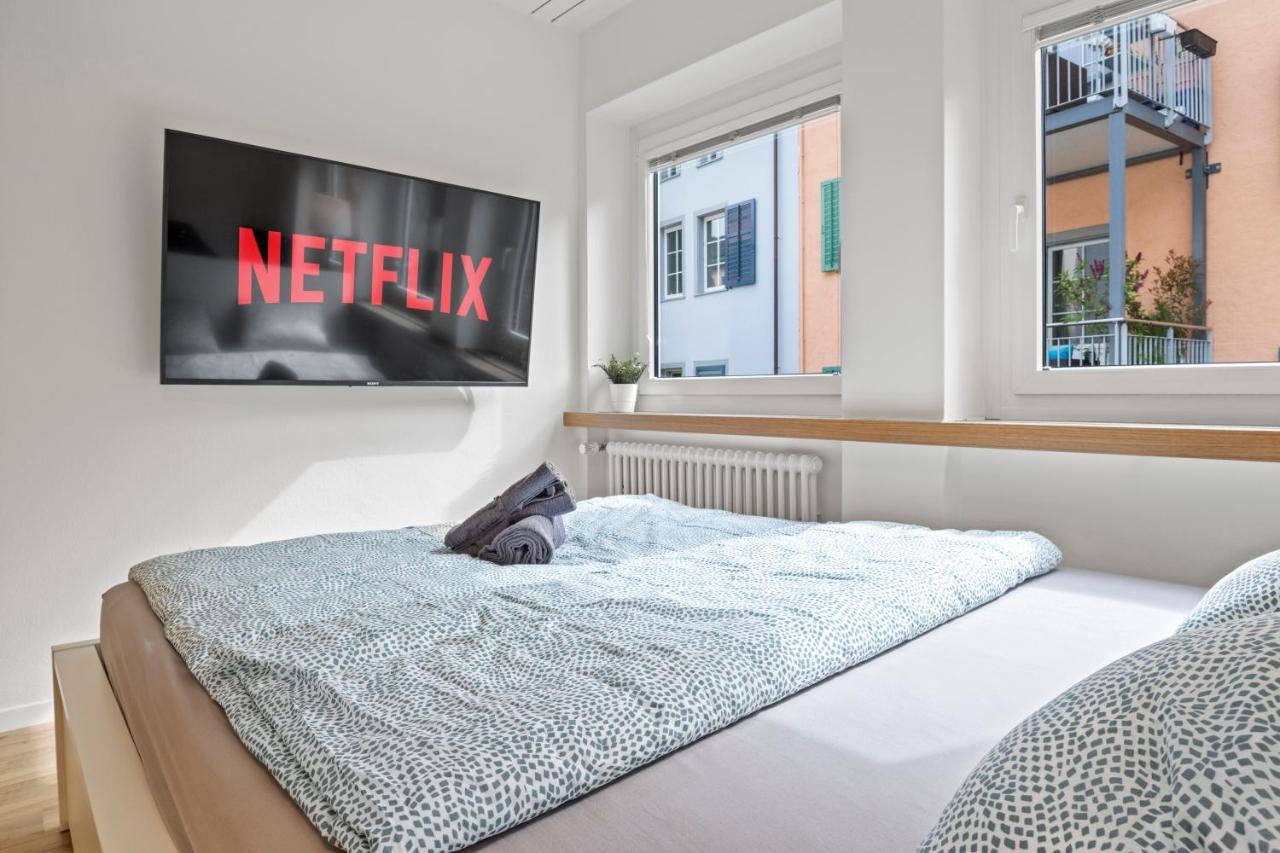 Pearlstay - City Center Twin Bed Workplace Washer Winterthur Bagian luar foto