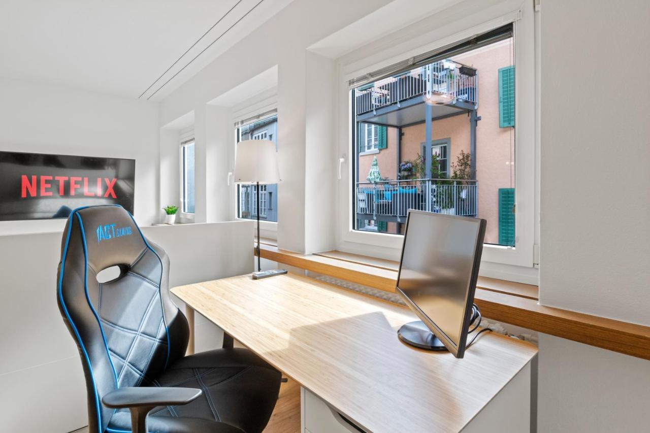Pearlstay - City Center Twin Bed Workplace Washer Winterthur Bagian luar foto