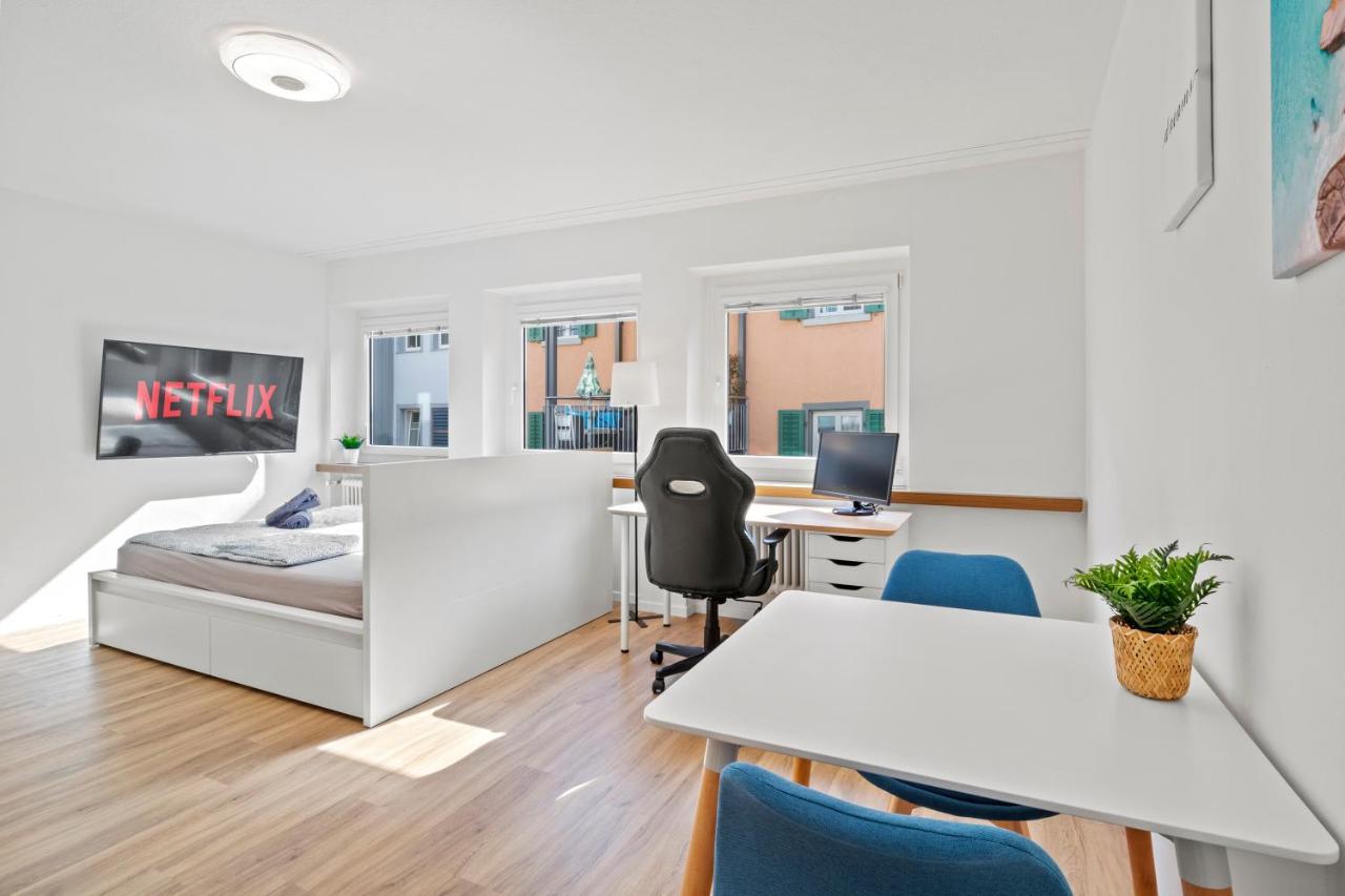 Pearlstay - City Center Twin Bed Workplace Washer Winterthur Bagian luar foto
